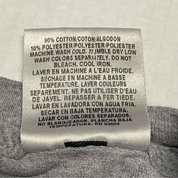 Vintage JNCO Jeans Shirt Size Med Gray Graffiti Crown Logo 90s Y2K Rave Skater - Picture 7 of 9